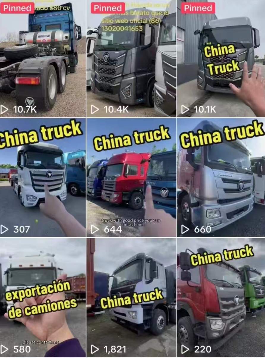 中国商人离开待10年的北汽福田，在非洲用TikTok卖中国卡车：一年赔了100万，接下300万债务